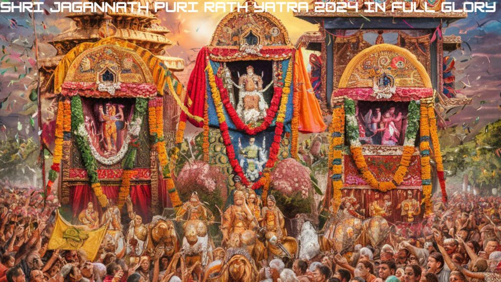 Shri Jagannath Puri Rath Yatra 2024 in Full Glory